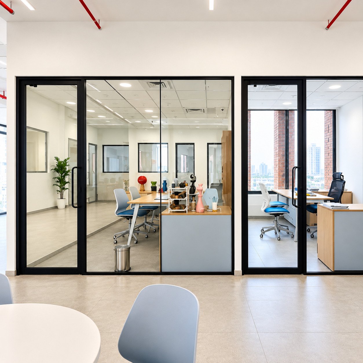 DESQKRAFT GLASS PARTITIONS (104)