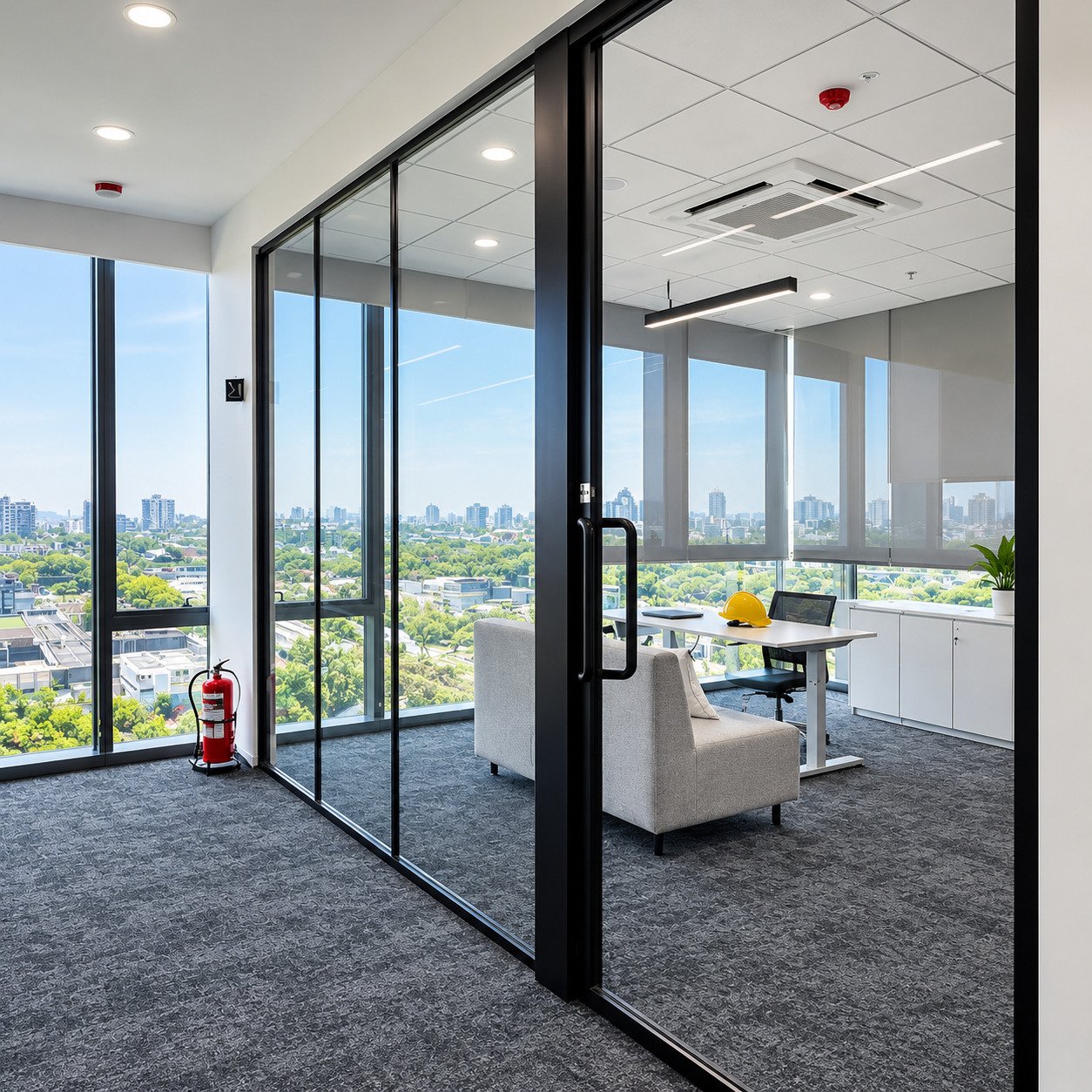 DESQKRAFT GLASS PARTITIONS (6)