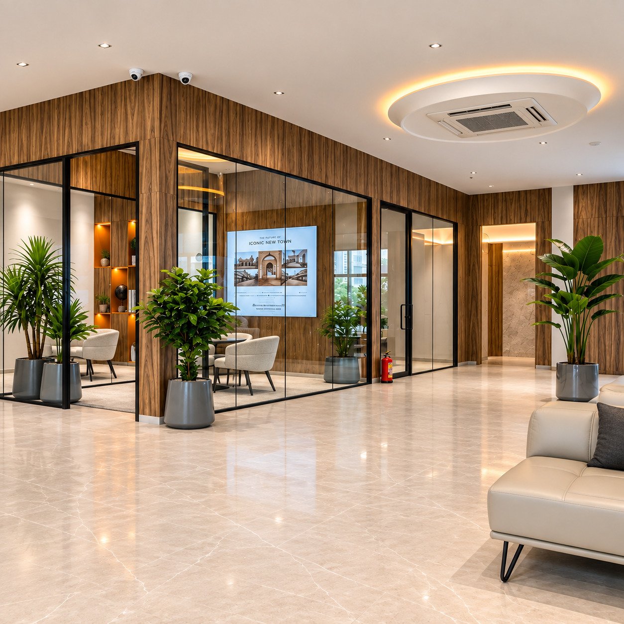 DESQKRAFT GLASS PARTITIONS (75)