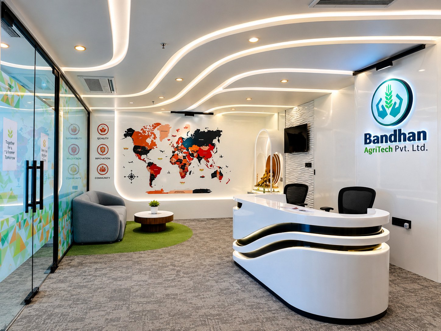 DESQKRAFT GLASS PARTITIONS (77)