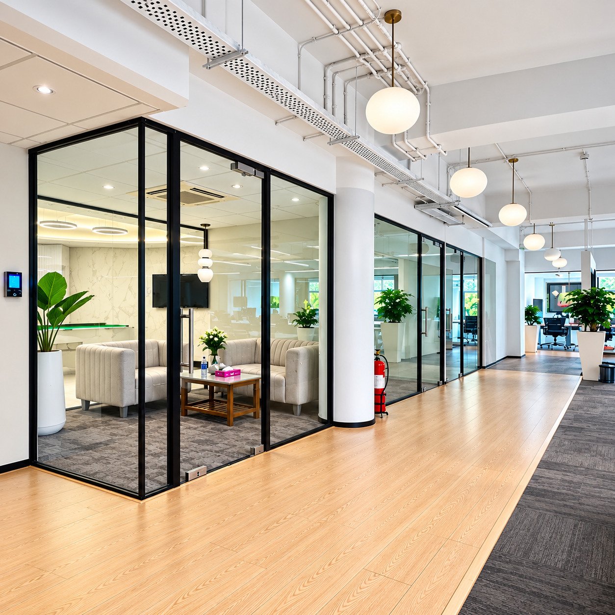 DESQKRAFT GLASS PARTITIONS (92)